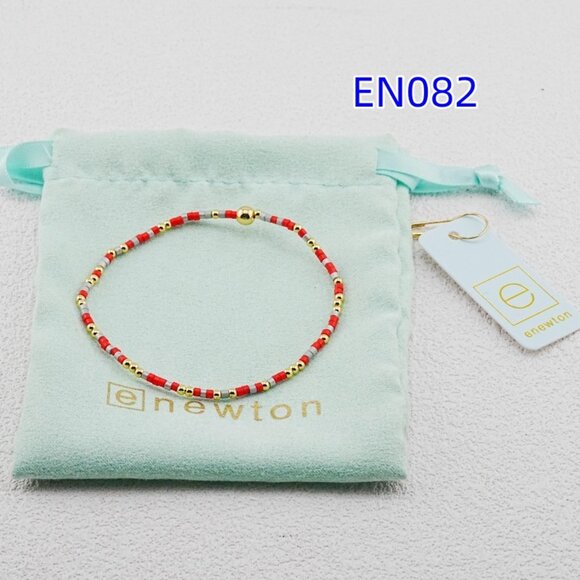 Enewton Red Tube Bead Bracelet - Picture 1 of 4
